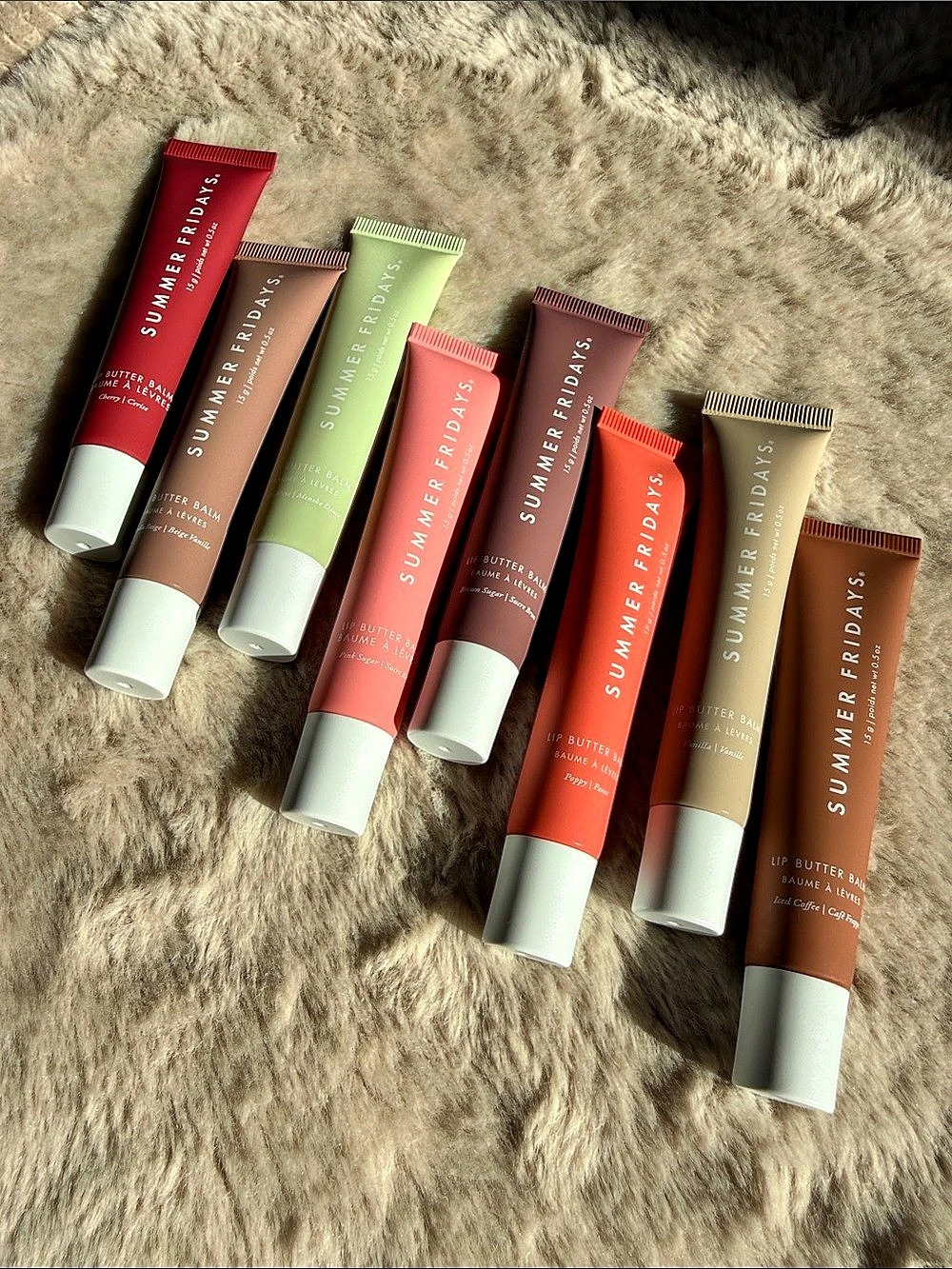 Summer Fridays Lip Butter Balm Set of 8 Shades